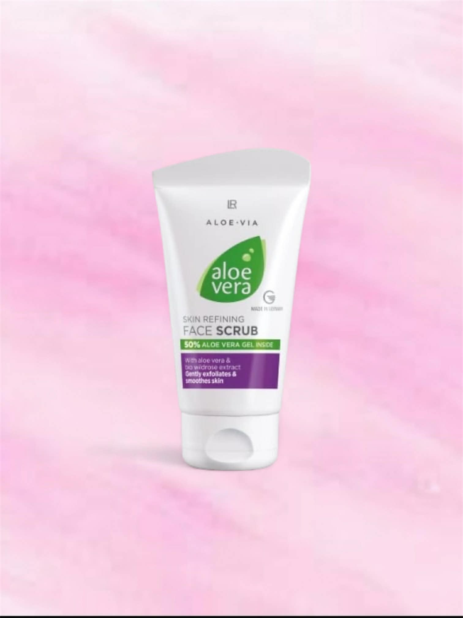 Skin refining: face scrub